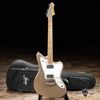 Fano Fano JM6 Oltre Maple Neck Humbucker Guitar w/ Gigbag – Shoreline Gold