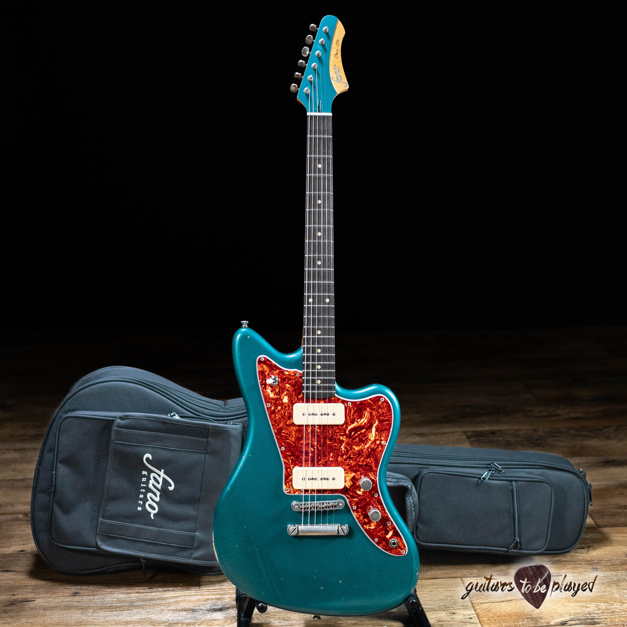 Fano JM6 Oltre P-90 Guitar w/ Gigbag – Ocean Turquoise