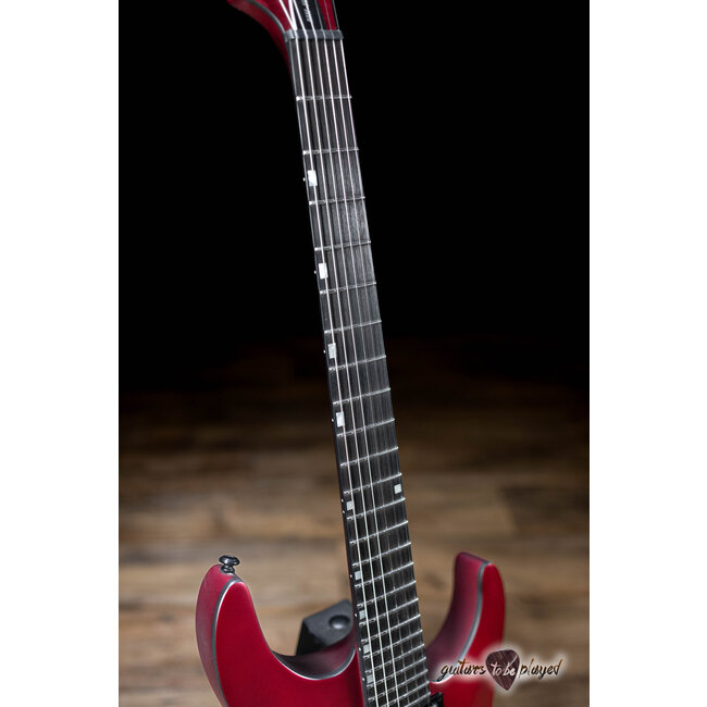 ESP LTD MH-1000 Evertune Fishman Fluence Guitar – Candy Apple Red Satin