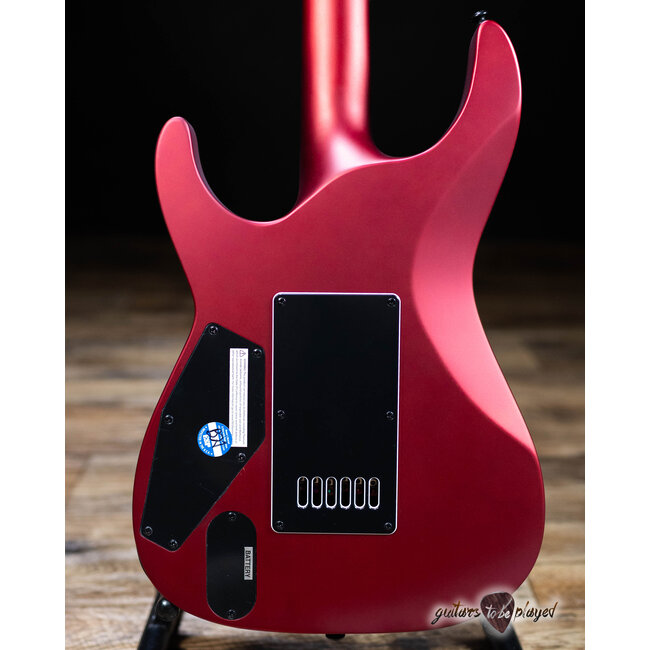 ESP LTD MH-1000 Evertune Fishman Fluence Guitar – Candy Apple Red Satin