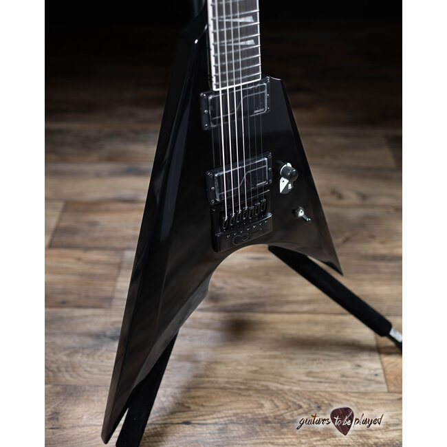 ESP LTD Arrow-1007B Evertune Baritone 7-String Fishman Fluence Guitar – Black