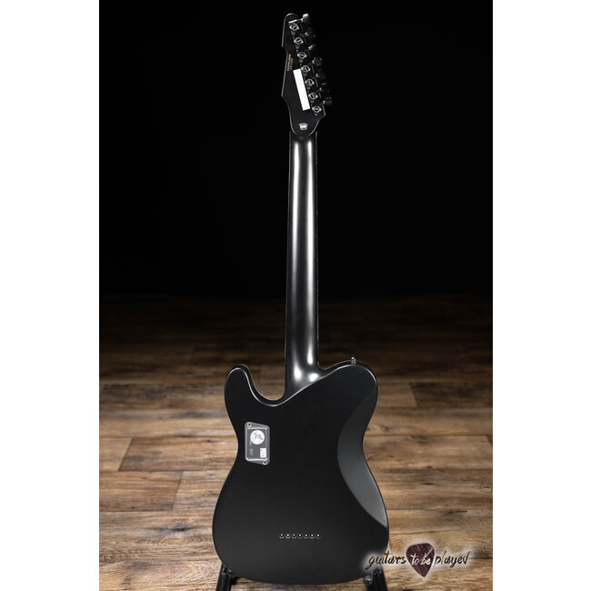 ESP E-II T-B7 Baritone 7-String EMG Guitar w/ Case – Black Satin