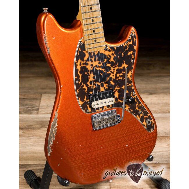 Fano MG6 Oltre Single PU Lollar Imperial Guitar w/ Gigbag – Candy Apple Orange