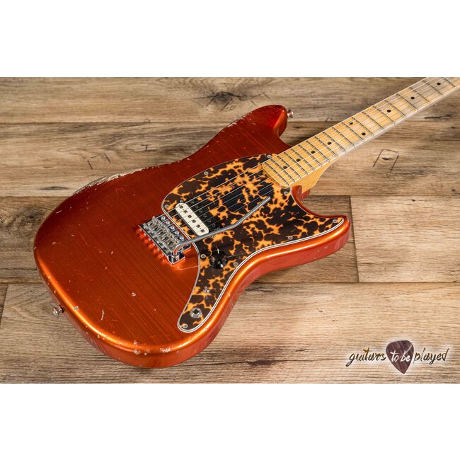 Fano MG6 Oltre Single PU Lollar Imperial Guitar w/ Gigbag – Candy Apple Orange