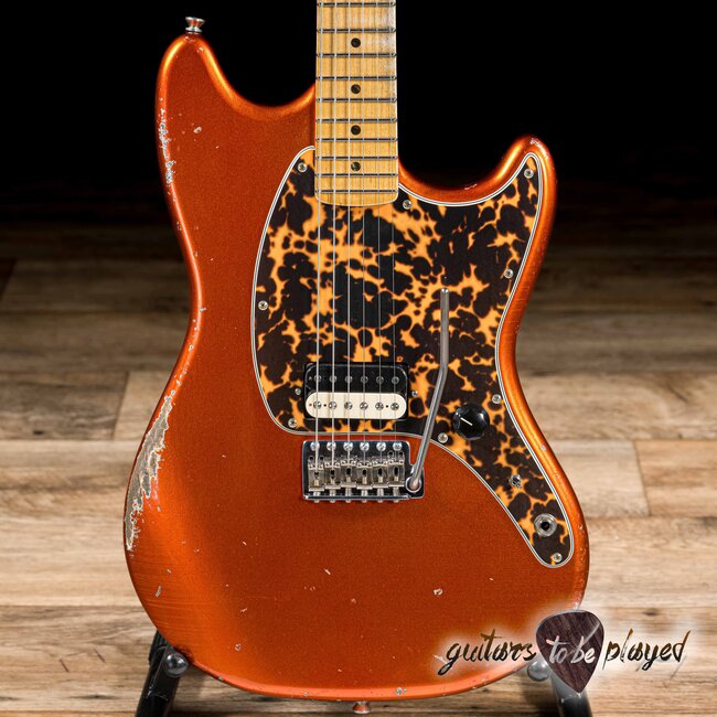 Fano MG6 Oltre Single PU Lollar Imperial Guitar w/ Gigbag – Candy Apple Orange