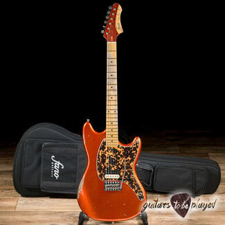 Fano Fano MG6 Oltre Single PU Lollar Imperial Guitar w/ Gigbag – Candy Apple Orange