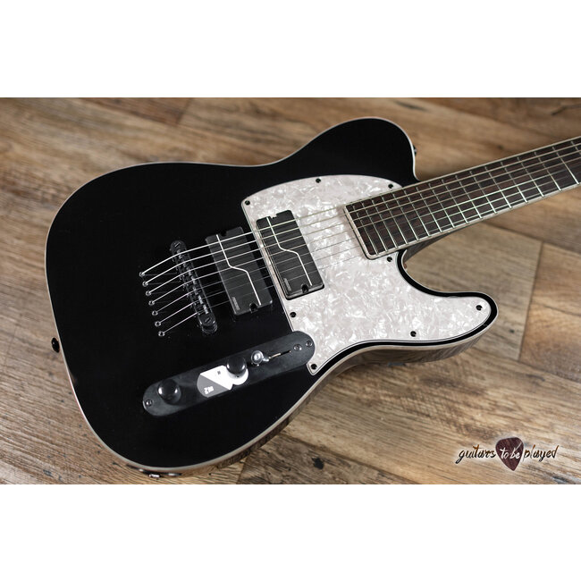 ESP LTD SCT-607B Stephen Carpenter 7-String Baritone w/ Case – Black