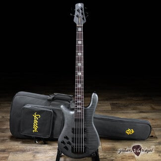 Spector Spector Euro 5 LX 5-String Left-Handed Bass Guitar – Trans Black Stain Matte