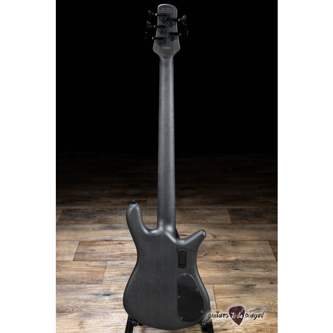 Spector Euro 5 LX 5-String Left-Handed Bass Guitar – Trans Black Stain Matte