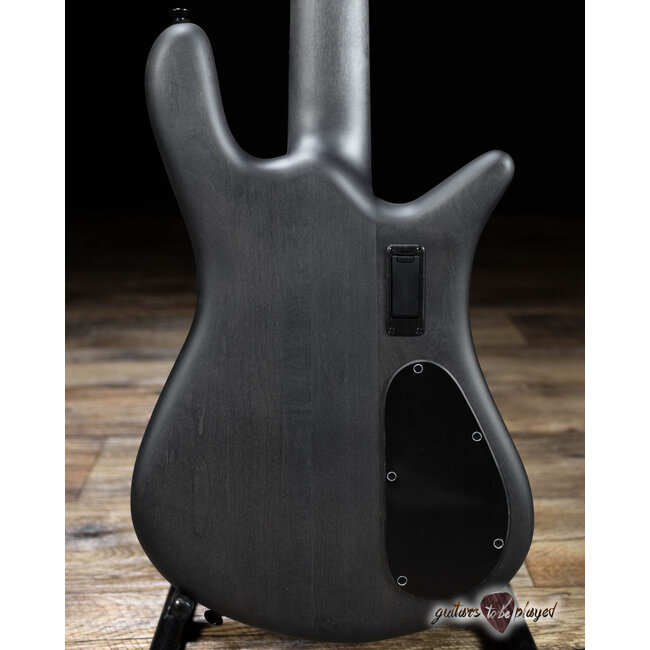 Spector Euro 5 LX 5-String Left-Handed Bass Guitar – Trans Black Stain Matte