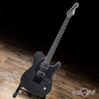 ESP LTD ESP LTD TE-1000 Evertune Electric Guitar – Charcoal Metallic Satin