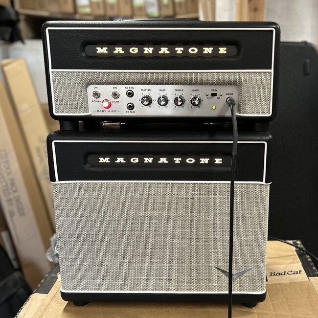 Magnatone Baby M-80 Head & 1x10" Cab Bundle w/ Covers & Speaker Cable