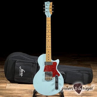 Fano Fano SP6 Oltre Maple Neck Lollar P-90 & Vintage T Guitar w/ Gigbag – Sonic Blue