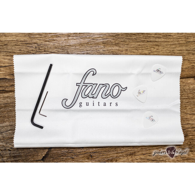 Fano JM6 Oltre P-90 Guitar w/ Gigbag – Olympic White