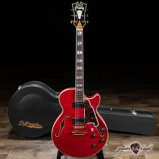 D'Angelico Excel SS Stopbar Semi-Hollow Guitar w/ Case – Cherry