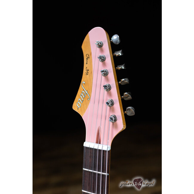 Fano JM6 Oltre Left-Handed P-90 Guitar w/ Gigbag – Shell Pink
