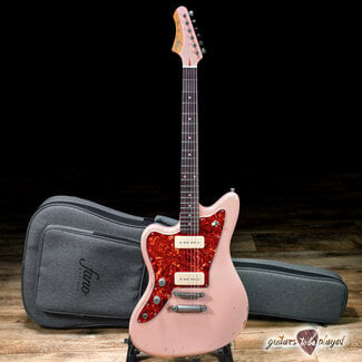 Fano Fano JM6 Oltre Left-Handed P-90 Guitar w/ Gigbag – Shell Pink