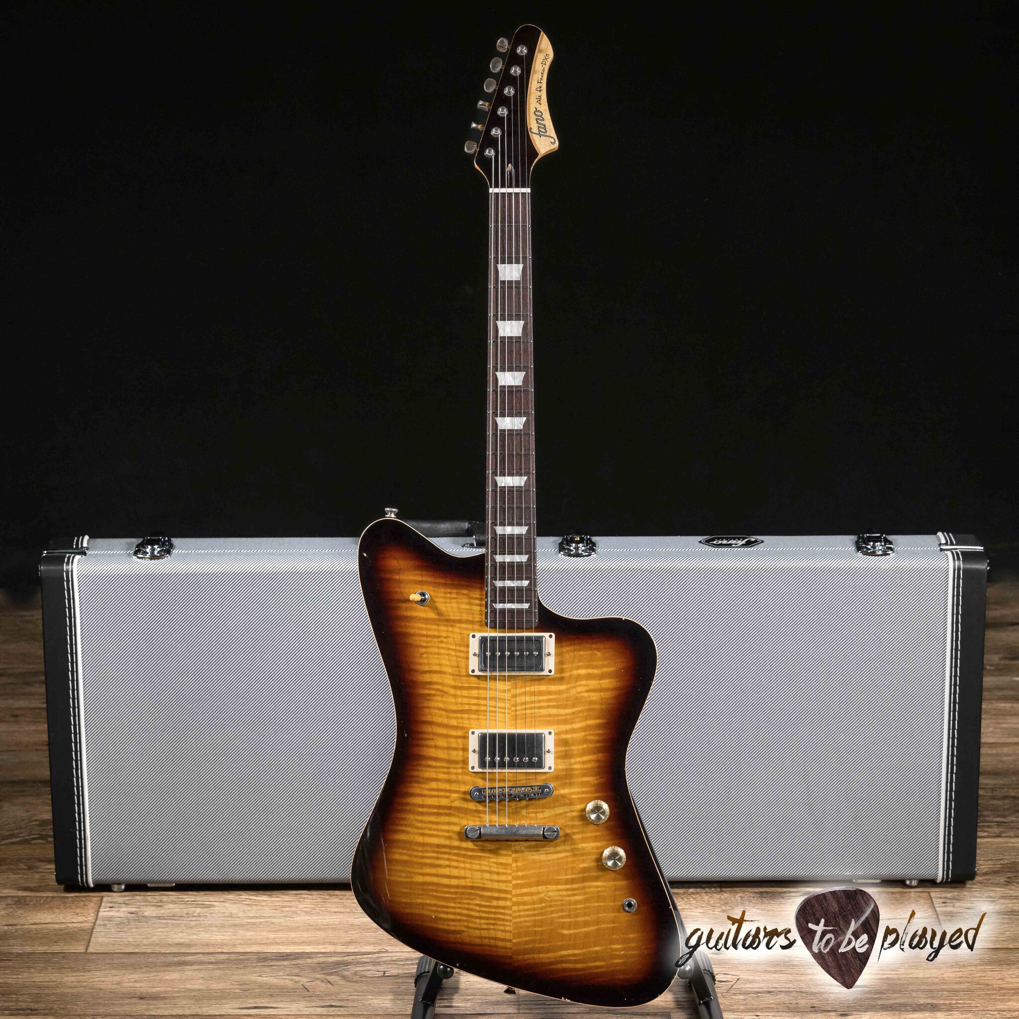 Fano PX6 Alt de Facto Flame Maple Top Novel 90/Imperial –Tobacco