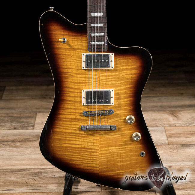 Fano PX6 Alt de Facto Flame Maple Top & Lollar Novel 90/Imperial – Tobacco Burst