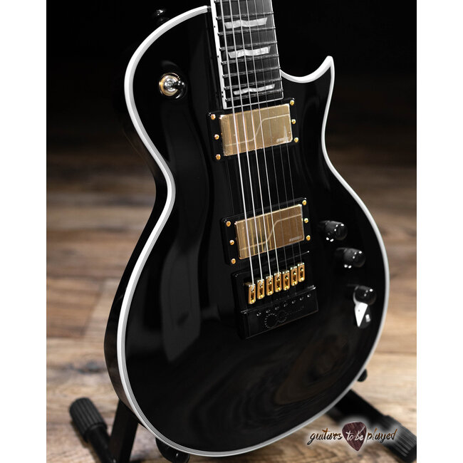 ESP LTD EC-1007 Baritone Evertune 7-String Guitar – Black