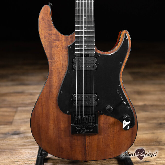 ESP LTD SN-1000 Evertune Koa Top Seymour Duncan Guitar – Natural Satin