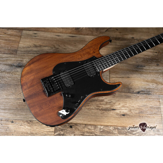 ESP LTD SN-1000 Evertune Koa Top Seymour Duncan Guitar – Natural Satin