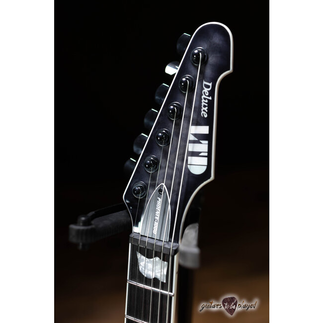 ESP LTD PHOENIX-1000 QM Left-Handed Guitar – See Thru Black Sunburst