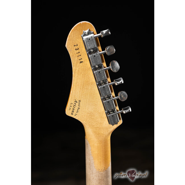 Fano GF6 Alt de Facto Semi-Hollow P-90 Bigsby Guitar w/ Case - Bull Black