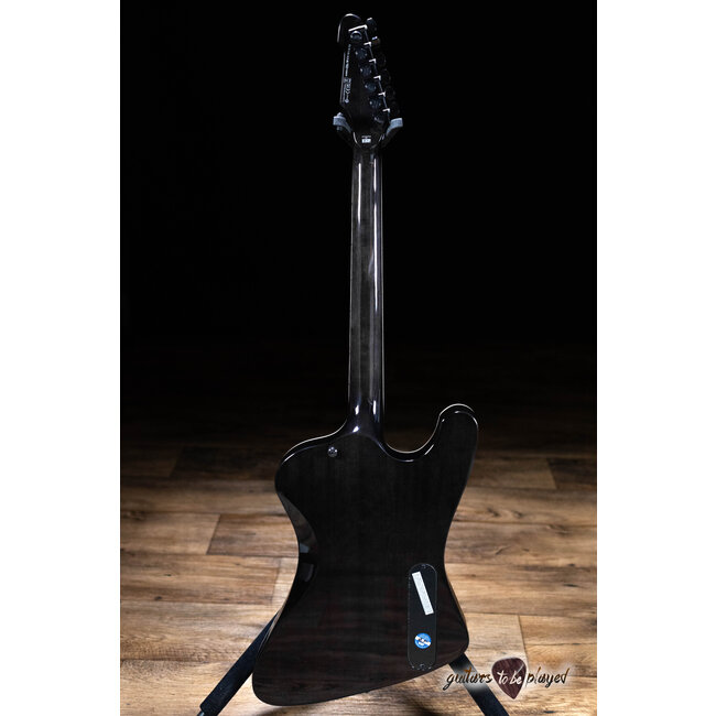 ESP LTD PHOENIX-1000 QM Left-Handed Guitar – See Thru Black Sunburst