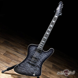 ESP LTD ESP LTD PHOENIX-1000 QM Quilted Maple Guitar – See Thru Black Sunburst