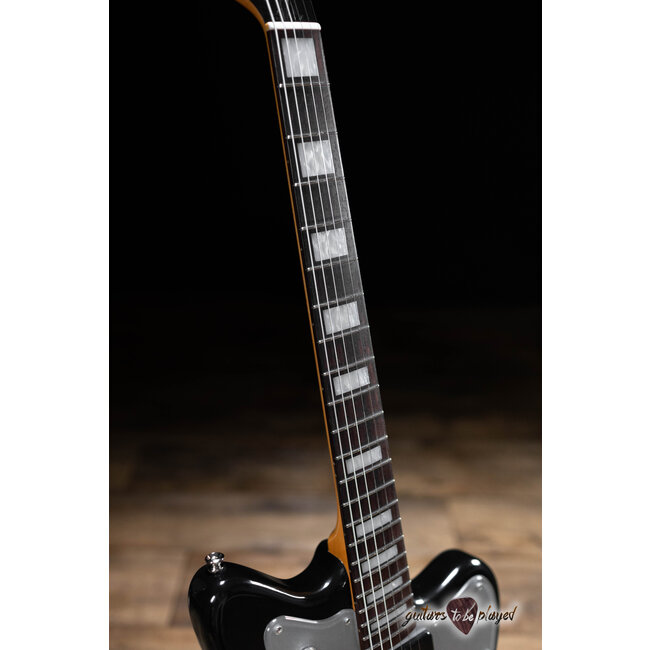 Fano JM6 Alt de Facto 3x Lollar P-90 Bigsby Guitar w/ Case – Bull Black