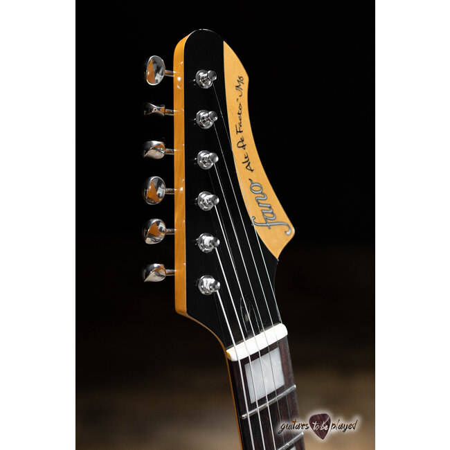 Fano JM6 Alt de Facto 3x Lollar P-90 Bigsby Guitar w/ Case – Bull Black