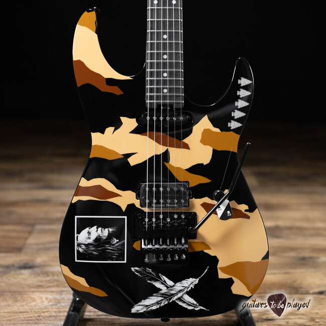 ESP LTD GL George Lynch Desert Eagle Signature Floyd Rose Guitar w/ Case