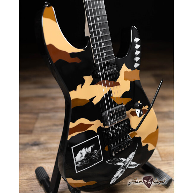 ESP LTD GL George Lynch Desert Eagle Signature Floyd Rose Guitar w/ Case