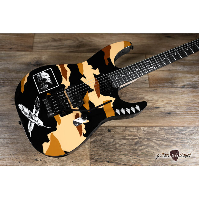 ESP LTD GL George Lynch Desert Eagle Signature Floyd Rose Guitar w/ Case