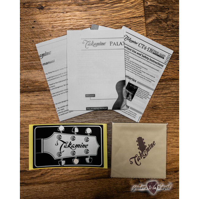 Takamine P6N BSB LH NEX Body Left-Handed Guitar w/ Case – Brown Sunburst Gloss