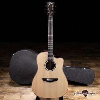 Used Faith FSCEHG Saturn HiGloss Dreadnought Cutaway Guitar w/ Case