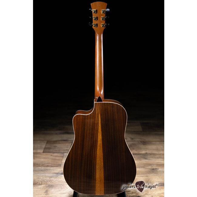 Faith FSCEHG Saturn HiGloss Dreadnought Cutaway Guitar w/ Case