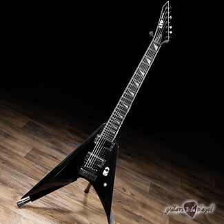 ESP LTD ESP LTD Arrow-1007B Evertune Baritone 7-String Fishman Guitar – Black (B-Stock)