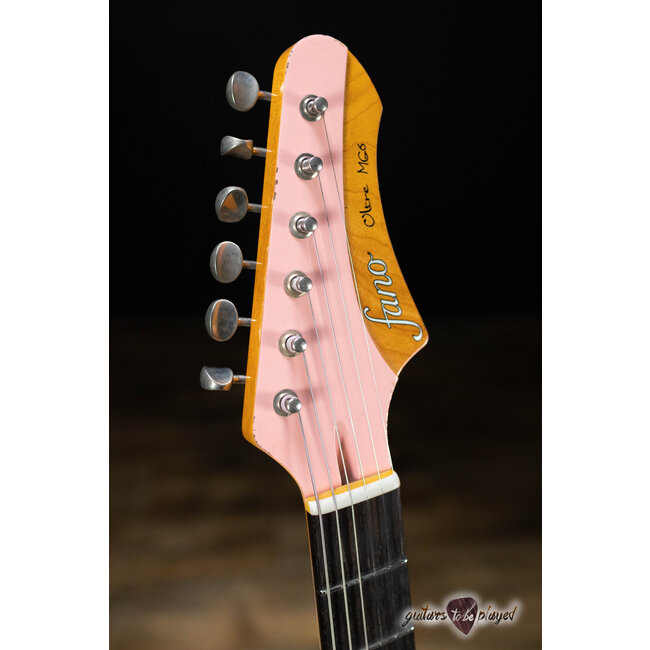 Fano MG6 Oltre P-90 Electric Guitar w/ Gigbag – Shell Pink