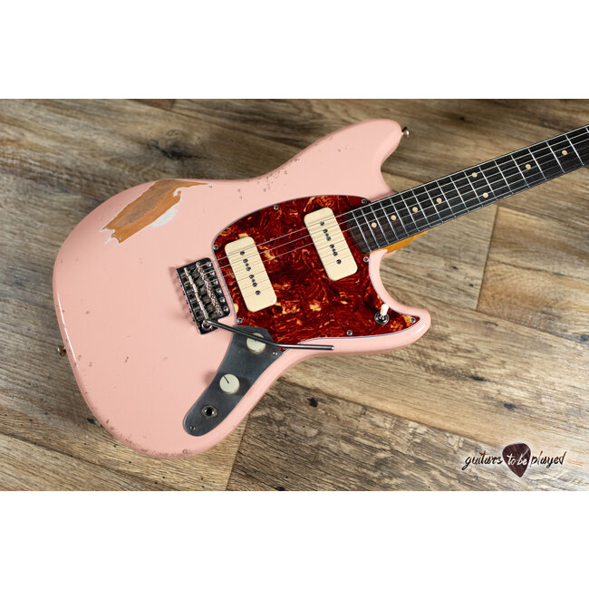 Fano MG6 Oltre P-90 Electric Guitar w/ Gigbag – Shell Pink