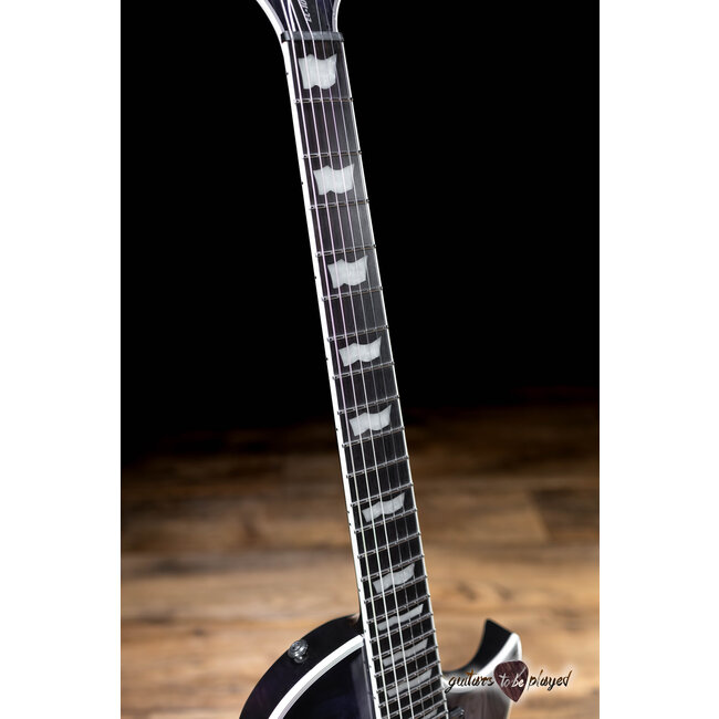 ESP LTD EC-1000 Quilted Maple EMG Guitar – See Thru Purple Sunburst