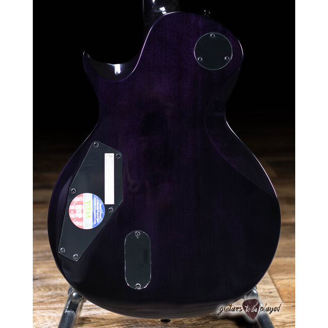 ESP LTD EC-1000 Quilted Maple EMG Guitar – See Thru Purple Sunburst