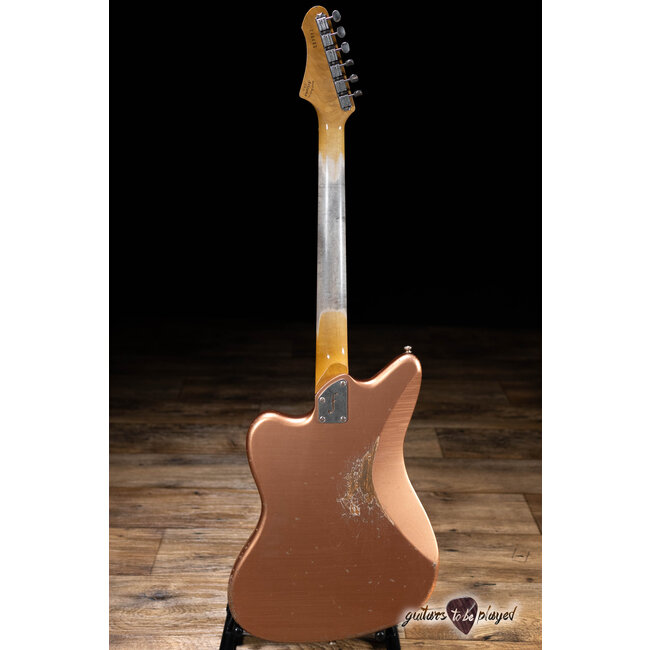 Fano JM6 Oltre Lollar P-90/Imperial Guitar w/ Gigbag – Copper Metallic