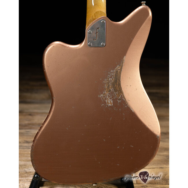 Fano JM6 Oltre Lollar P-90/Imperial Guitar w/ Gigbag – Copper Metallic