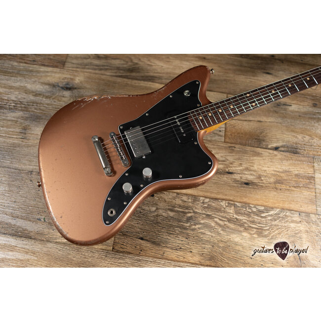Fano JM6 Oltre Lollar P-90/Imperial Guitar w/ Gigbag – Copper Metallic