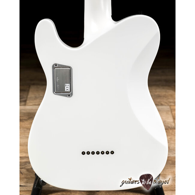 ESP E-II T-B7 Baritone 7-String EMG Guitar w/ Case – Snow White