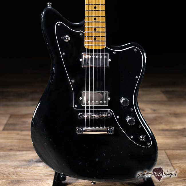 Fano JM6 Oltre Maple Neck Humbucker Guitar w/ Gigbag – Bull Black