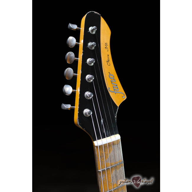 Fano JM6 Oltre Maple Neck P-90 Guitar w/ Gigbag – Bull Black