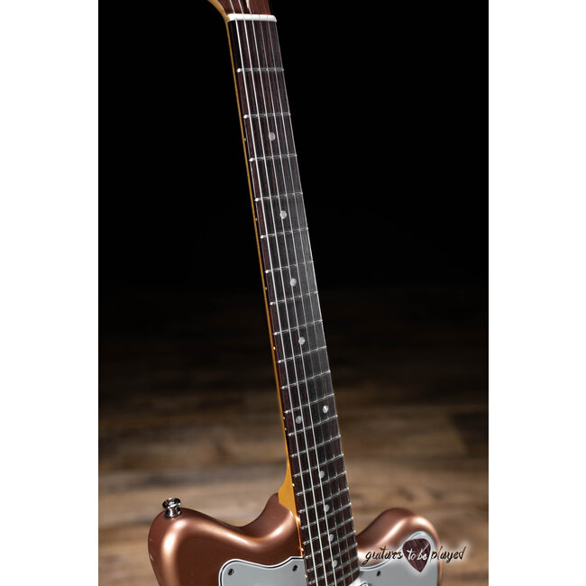 Fano JM6 Oltre Lollar Imperial Humbucker Guitar w/ Gigbag – Copper Metallic